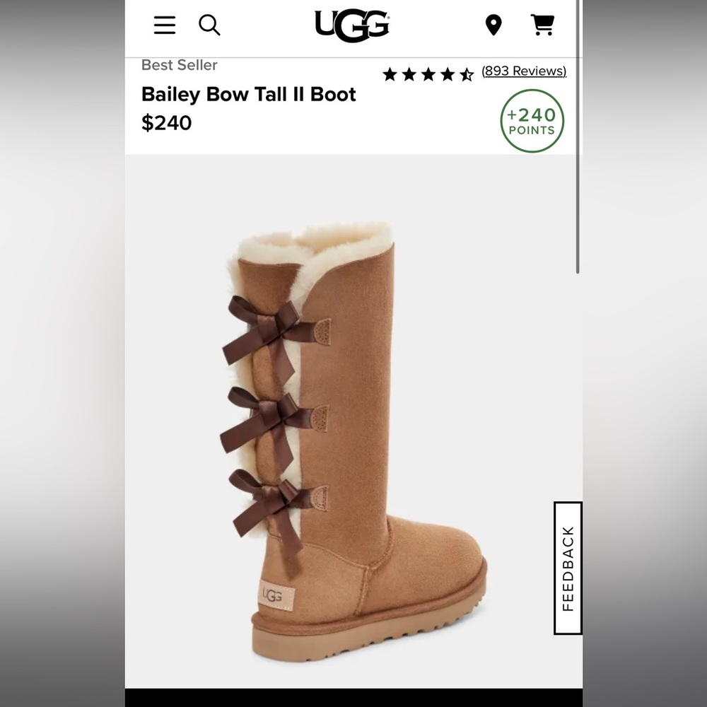 UGG Bailey Bow Tall boots - Picture 9 of 10
